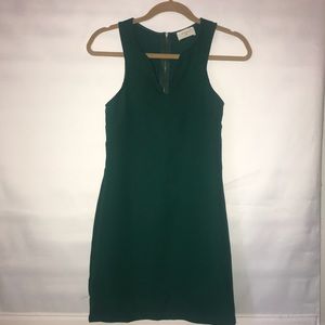 Everly Teal Form Fitting Dress Size Small